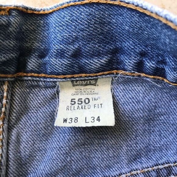 Levi's Men's Straight Blue Jeans - Picture 6 of 7